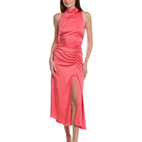 A.L.C. Coral Pink Inez Maxi Dress Size 0 - Picture 2 of 8